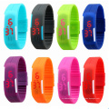 Fashion Sport LED Watches Candy Color Silicone Rubber Touch Screen Digital Watches, Waterproof Bracelet